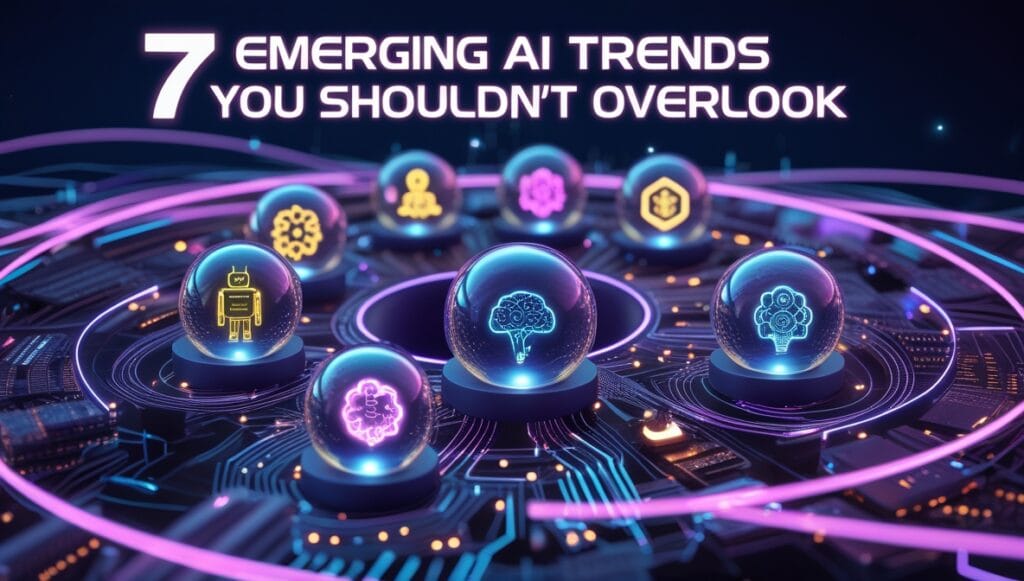 The Future Is Now: 7 Emerging AI Trends You Shouldn’t Overlook 1 7 emerging ai trends